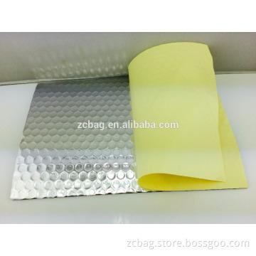 aluminized foil bubble adhesive Reflective Foil backed foam adhesive insulation